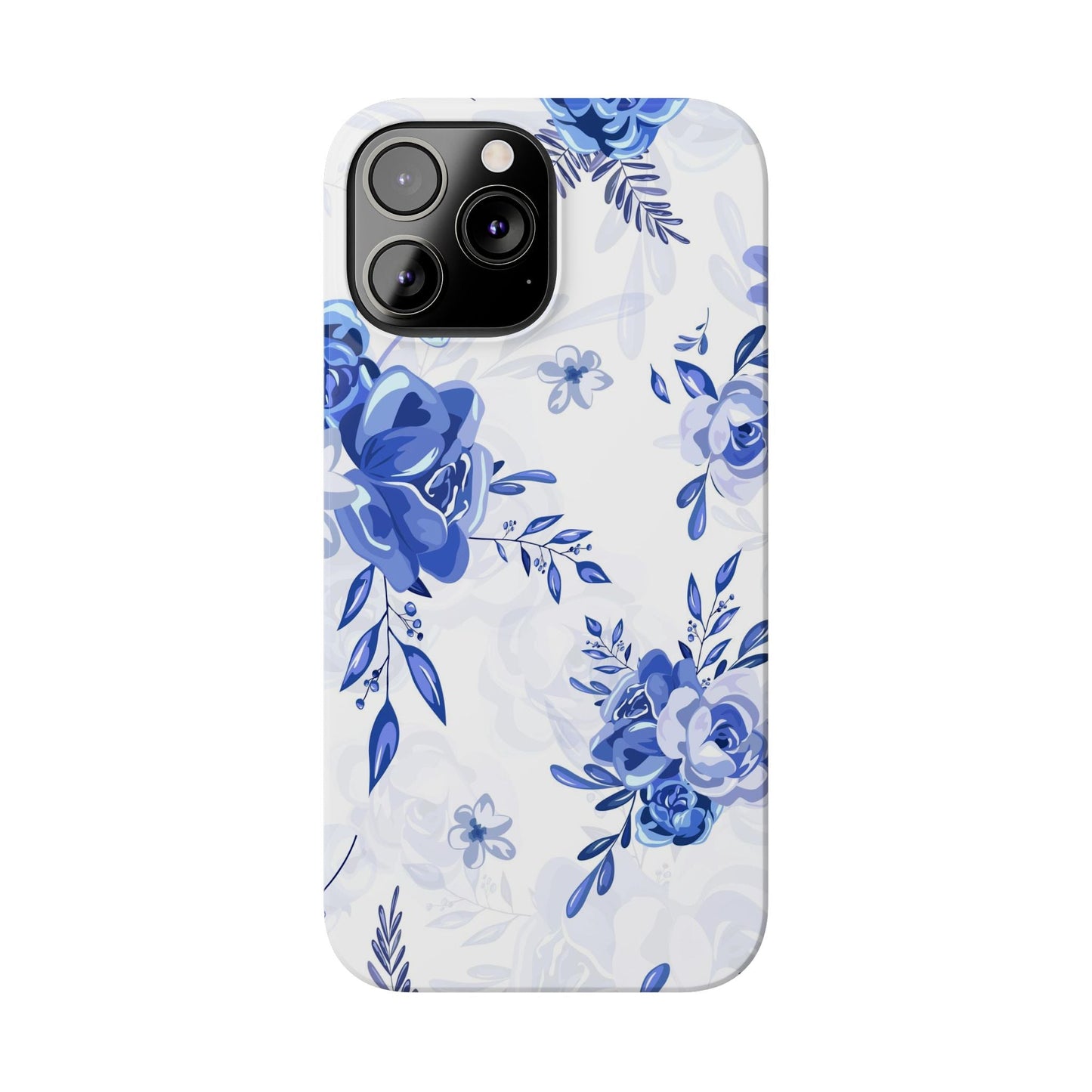 Blue and White Toille, Slim Phone Cases, Case-Mate IPHONE16 and all sizes