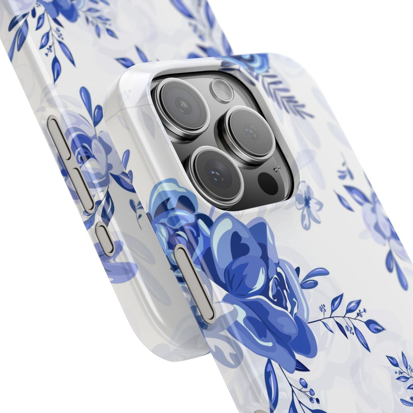 Blue and White Toille, Slim Phone Cases, Case-Mate IPHONE16 and all sizes