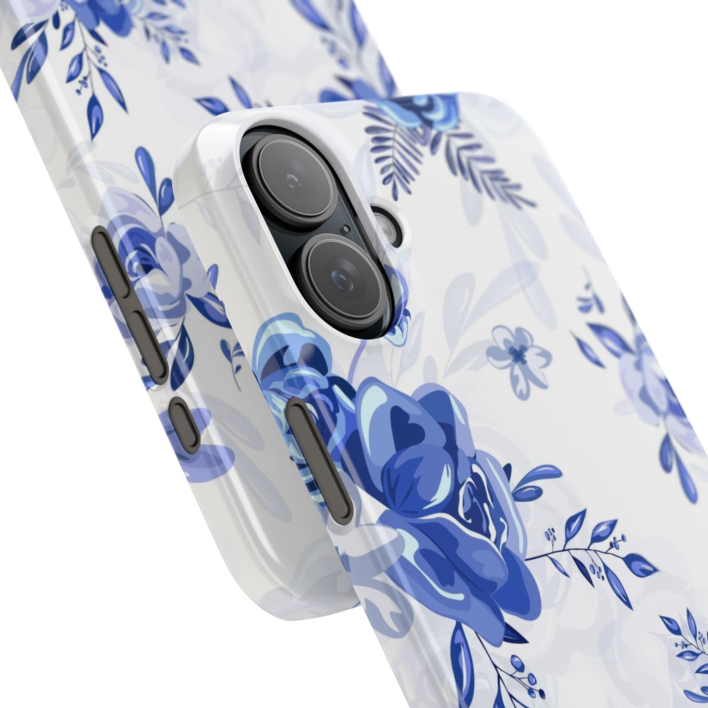 Blue and White Toille, Slim Phone Cases, Case-Mate IPHONE16 and all sizes