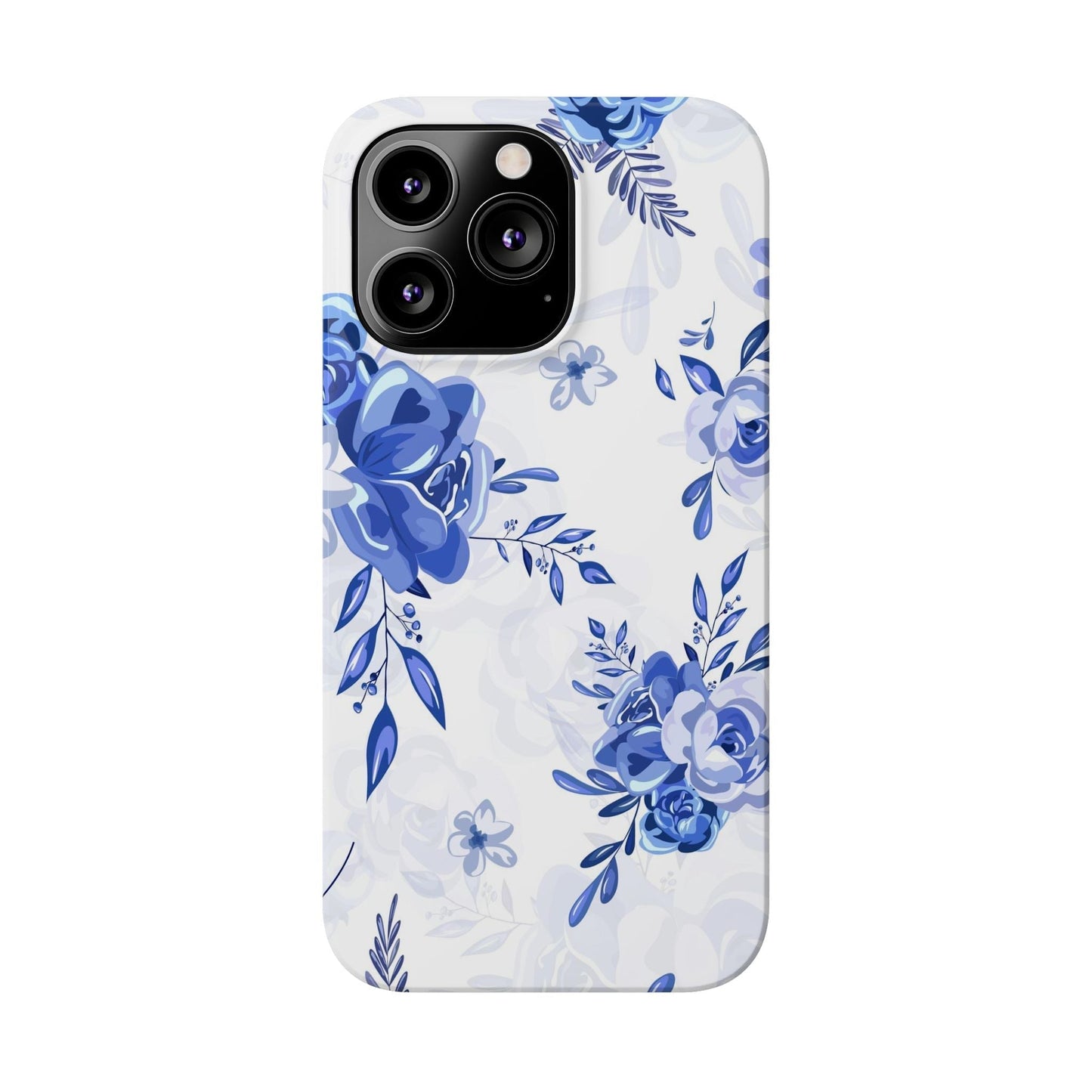 Blue and White Toille, Slim Phone Cases, Case-Mate IPHONE16 and all sizes