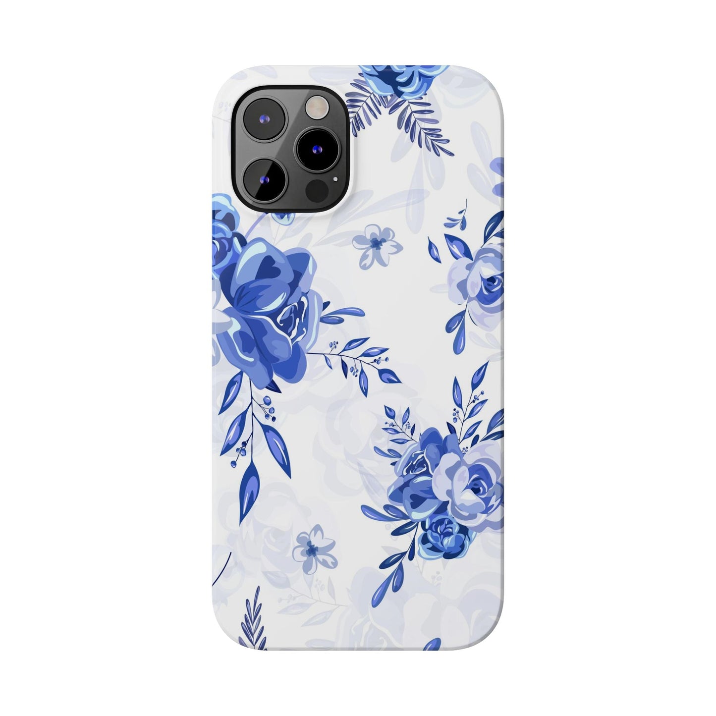 Blue and White Toille, Slim Phone Cases, Case-Mate IPHONE16 and all sizes