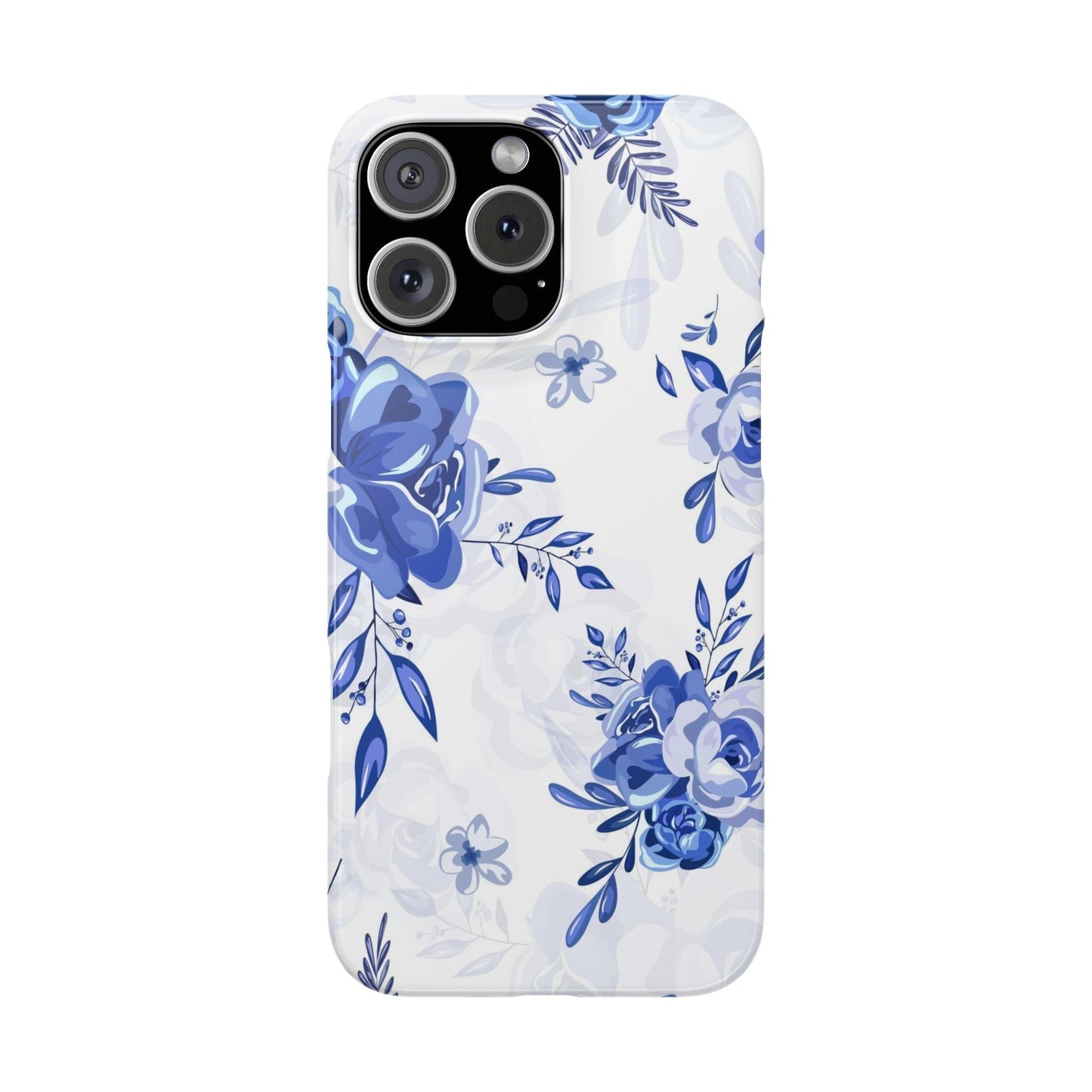 Blue and White Toille, Slim Phone Cases, Case-Mate IPHONE16 and all sizes