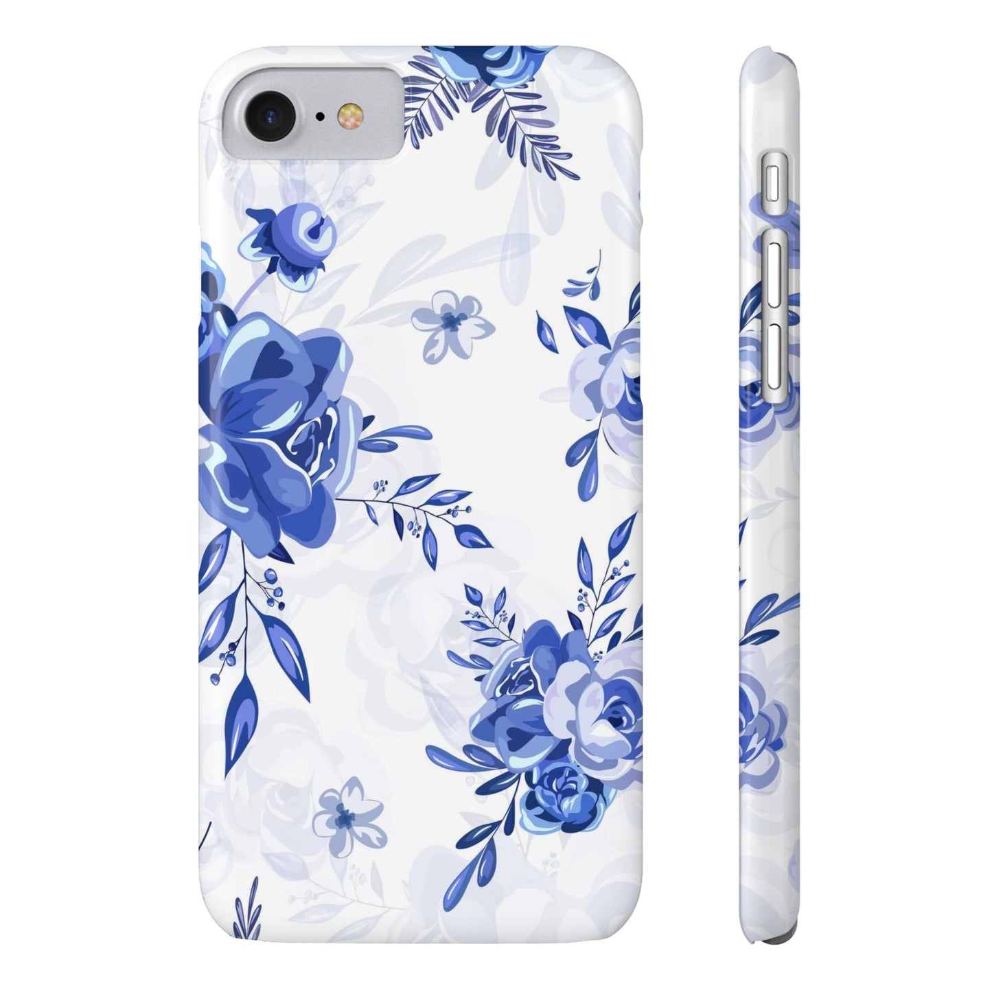 Blue and White Toille, Slim Phone Cases, Case-Mate IPHONE16 and all sizes