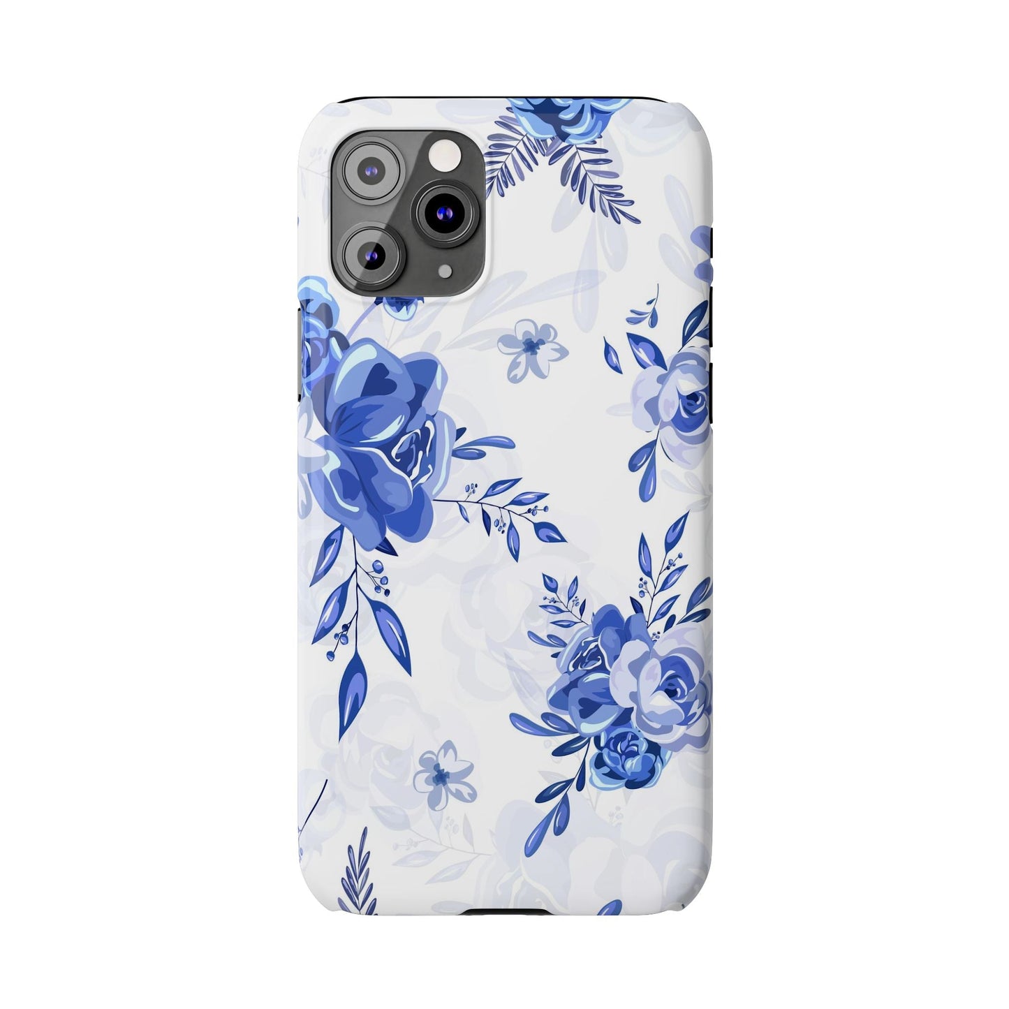 Blue and White Toille, Slim Phone Cases, Case-Mate IPHONE16 and all sizes