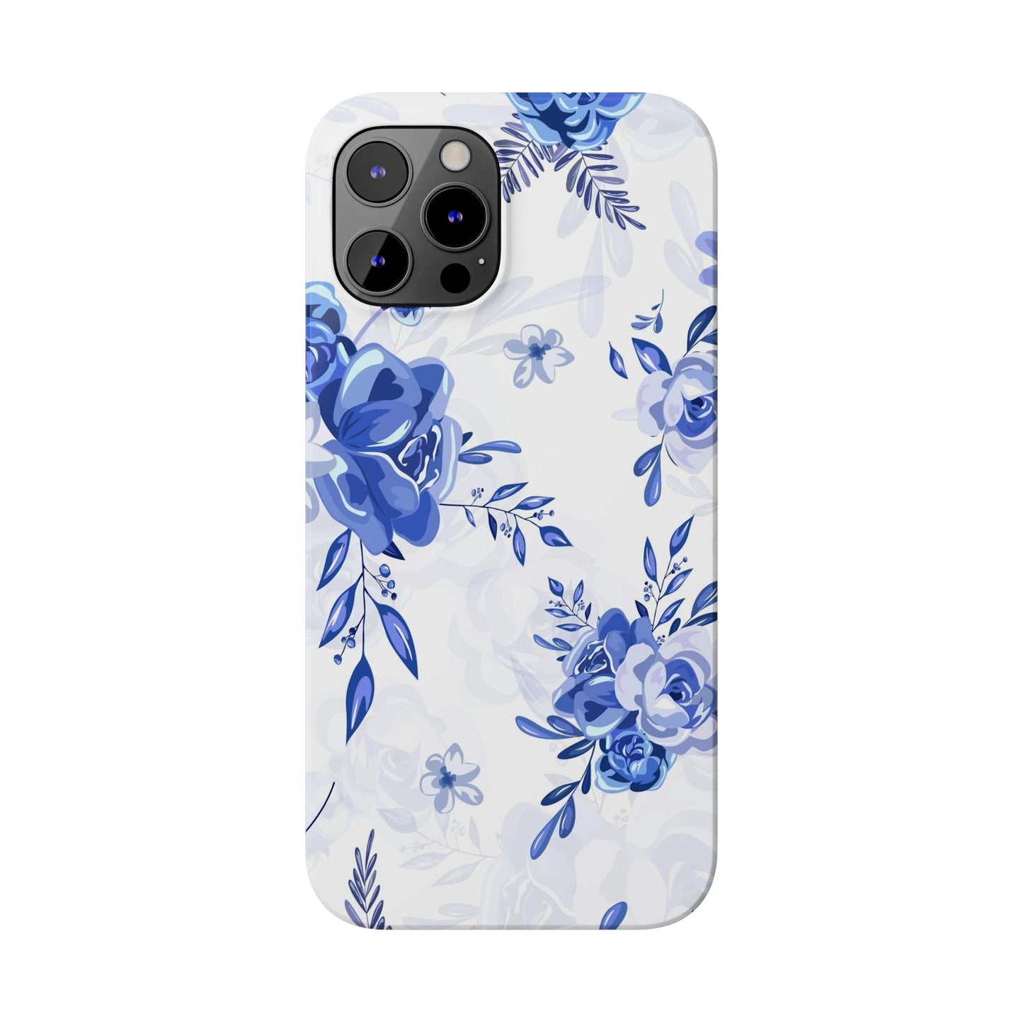 Blue and White Toille, Slim Phone Cases, Case-Mate IPHONE16 and all sizes