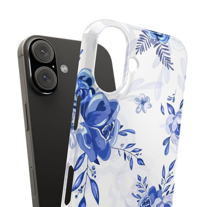 Blue and White Toille, Slim Phone Cases, Case-Mate IPHONE16 and all sizes